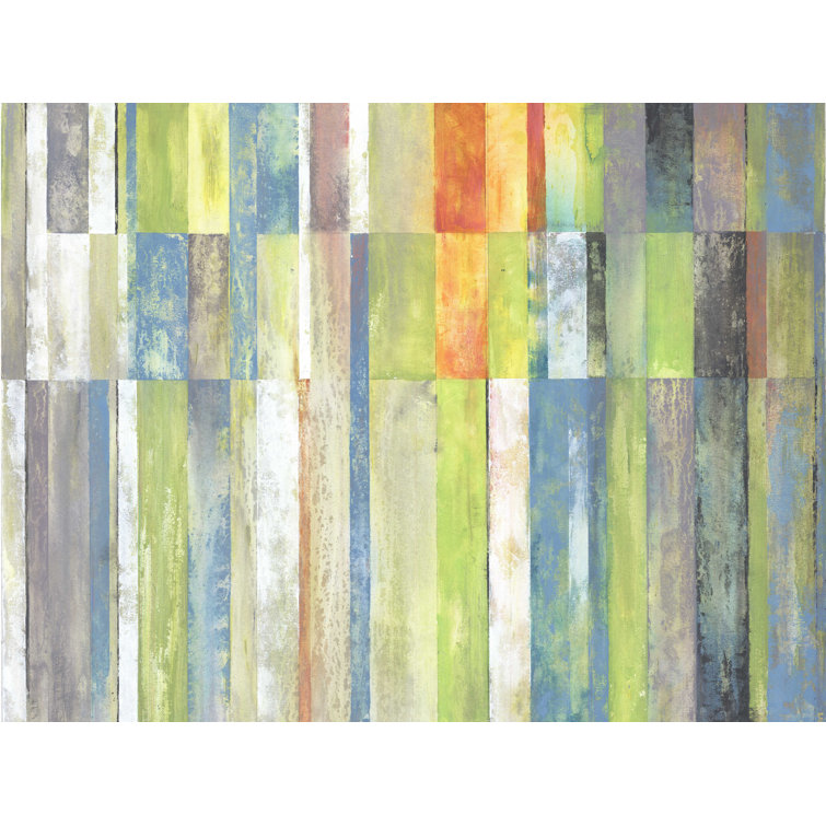 Orren Ellis Board of Colors Wrapped Canvas Print Wayfair